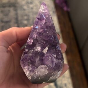 Amethyst Crystal Home Accent